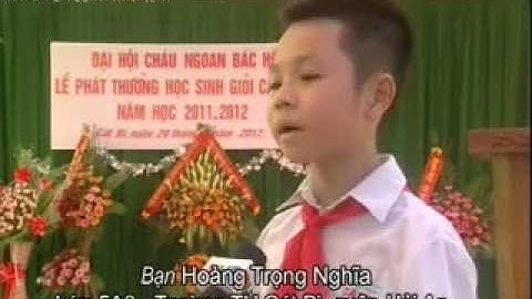 Tổng kết năm học 2011 - 2012 : Tiểu học Cát Bi