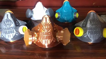 How to make the Coolest Safe 3D printed Mask / Respirator