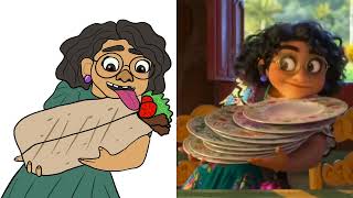 Encanto the family madrigal (stephanie beatriz) l funny drawing meme