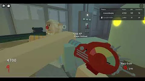 got the ray gun first try and died sadly