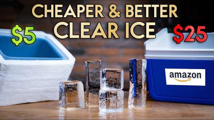 Hot Water Is The Key To Crystal Clear Ice Cubes