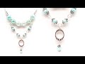 How-To Jewelry Tutorial: Aqua Agate Multi Strand Necklace