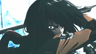 attack on titan- edit/amv) aot mika kobayashi x pound the alarm #attackontitan #edit #explore