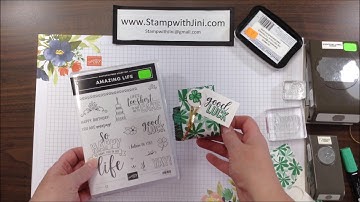 Stamp with Jini GOOD LUCK TREAT WRAP by Jini Merck