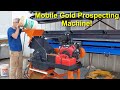 Gas-Powered Mobile Hammer Mill for High Recovery Gold Mining in Remote Areas