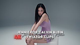 Hd Jennie For Calvin Klein 4K Twixtor Clips For Edits Musxtann