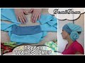 Как пошить тюрбан ТРАНСФОРМЕР, платок для храма / How to sew turban