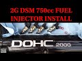 750cc Fuel Injector Install 2G DSM - Today's Project Guide #15