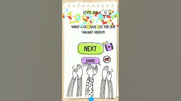 braintest level 268||sir noobalot requires you help to defeat the dragon||tricky puzzle