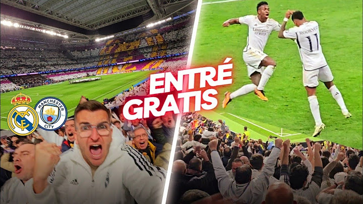 ME COLÉ GRATIS !!! 🔥 ASÍ SE VIVIÓ en el Nuevo Estadio Bernabéu 🔥 REAL MADRID 3-3 MANCHESTER CITY
