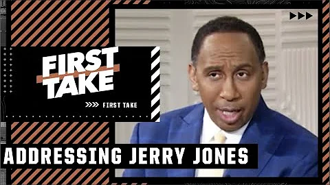 Stephen A. ADDRESSES Jerry Jones about Dak Prescot...