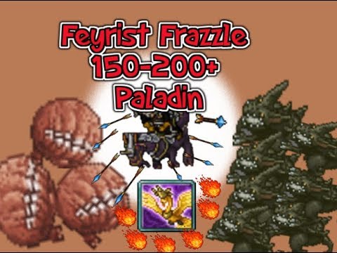 Tibia Feyrist Frazzle - Money making 200+ Paladin