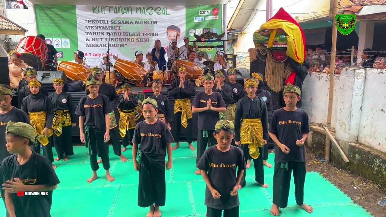 KOLABORASI LINGKUNG SENI MEKAR ARUM DAN LINGKUNG SENI GIRI KARTA | KHITANAN MASAL 2024