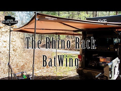 Видео: Вземете подслон, където и да се разхождате с тента на Batwing на Rhino Rack