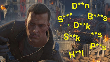Black Ops Zombies - How turning on the graphic content filter changes voice lines