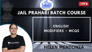 Modifiers MCQs | Jail Prahari Batch Course | Helen Mendonza