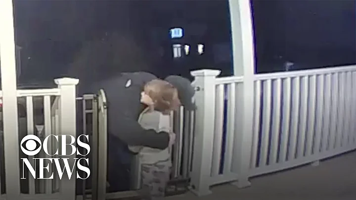 Toddler rushes to hug pizza man – without knowing how meaningful it was to him - DayDayNews