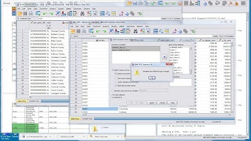 SPSS Example - Merge data - add variables - Part 3