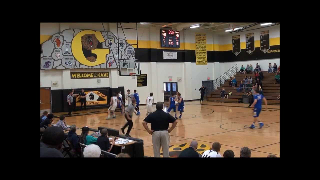 Galena High Basketball geta a HUGE suprise win over Reed High School Jan 25, 2014 YouTube