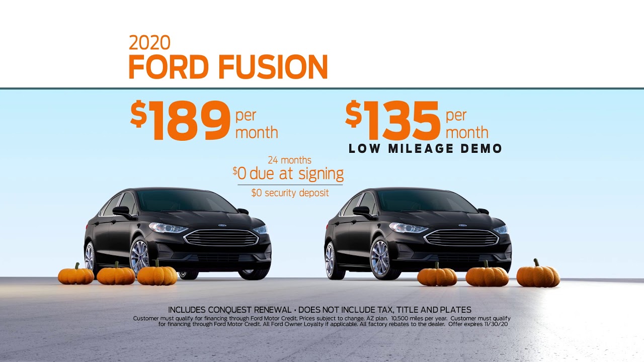 Avis Ford: November 2020 Specials!