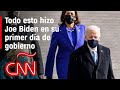 Biden empieza a deshacer el legado de Trump con decretos