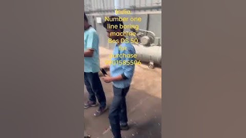 automatic line boring machine with welding attachment 9414162477