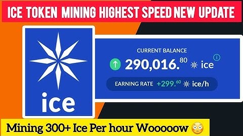 Ice Network new update Ice token staking Ice balance adjustment new update Ice crypto News today