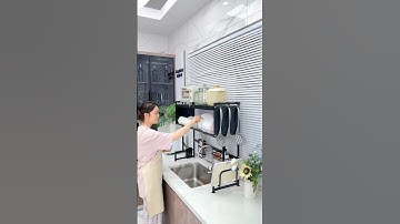 Kệ Đựng Bát Đĩa Trên Bồn Rửa Bát Cao Cấp Đa Năng