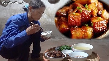 Ngon Hết Ý Với Cách Mẹ Nấu Thịt Kho Tầu Ăn 1 Lần Nhớ Thương Mãi | Sau Góc Bếp Củi
