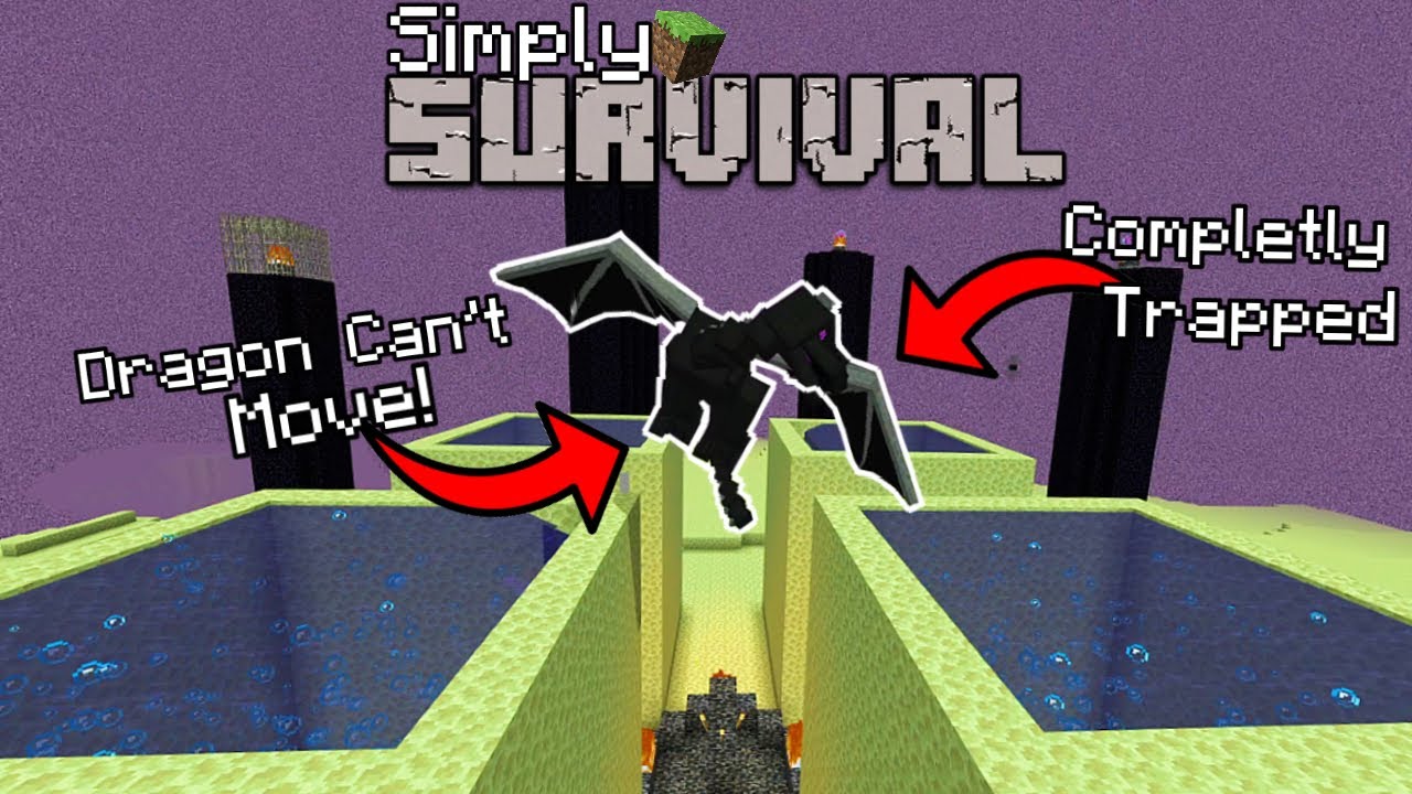 How to move the Ender Dragon to the Overworld in survival, no