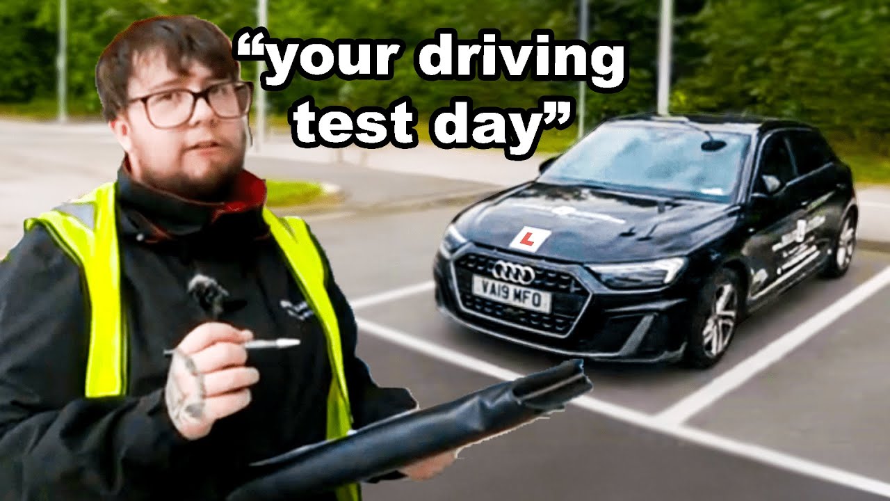 Что ПРОИСХОДИТ на практическом экзамене по вождению в Великобритании... (точка зрения)