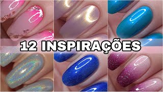 12 INSPIRAÇÕES DE UNHAS DECORADAS E MISTURINHAS