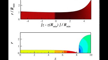 Adaptive Elliptic Mesh Fine Base Grid