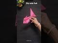 Diy fish toy with Paper 🐟 paper craft ideas😱 | #shorts #origami #papercraft #viral #diy #craft #fish