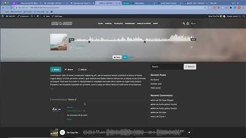 ZoomSounds - Anyshop Theme Demo Continuous Ajax Play 2
