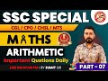 Ssc special  cglcpo  chsl  mts  arithmetic  maths special  part  07  by sumit sir