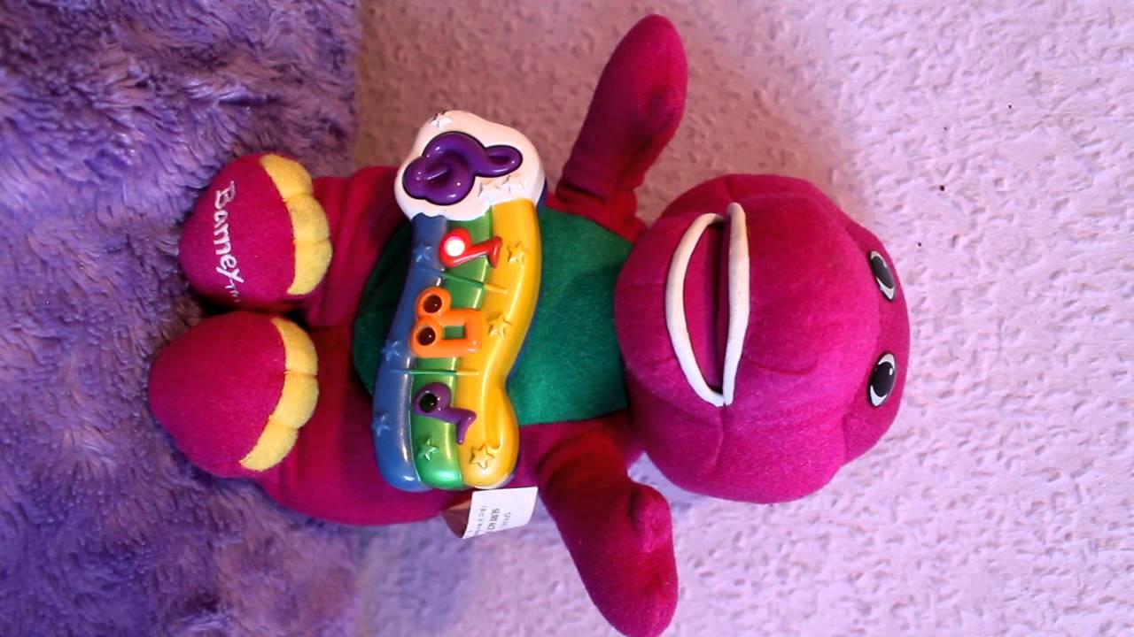 Barney singing plush - YouTube