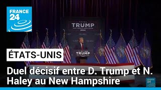Primaires républicaines : duel décisif entre D. Trump et N. Haley • FRANCE 24