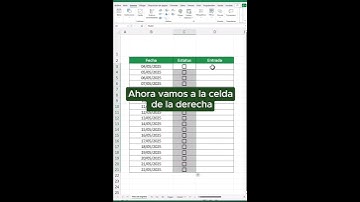 ✅Marcar asistencia automática en Excel #excel #exceltutorial #exceltips #tips #trucos #tutorial