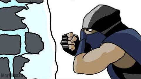 Mortal Kombat Parody (2nd Attempt Animating)