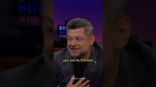 Andy Serkis with his gollum voice 😎