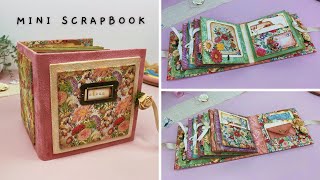 Flower Market Mini Scrapbook - Graphic45 Brand Ambassador #G45Expression