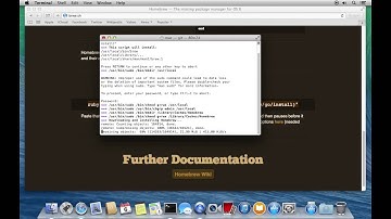 How to install Homebrew on OS X Mavericks