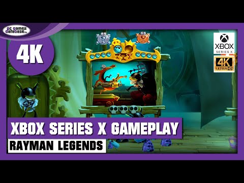 Rayman Legends: Tour de Glasur + 20.000 Lums unter dem Meer | Xbox Series X Gameplay | PC Games Database