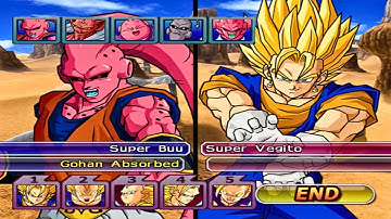 Team Majin Buu VS Z Fighters (Full Power) (COM VS COM) - Dragon Ball Z BT3 Gamplay 4K 60PFS