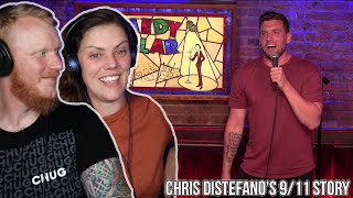 COUPLE React to Chris Distefano's 9/11 Story | OFFICE BLOKE DAVE