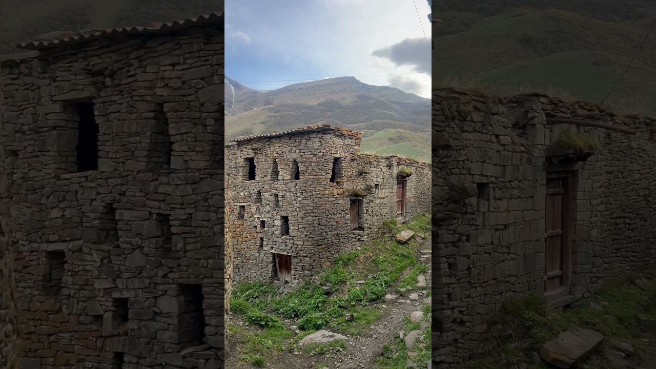 Село Бурши, Дагестан. Родовое село чемпиона UFC Ислама Махачева.