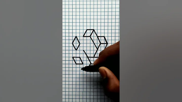 3D Optical illusion drawing | (Parody)
