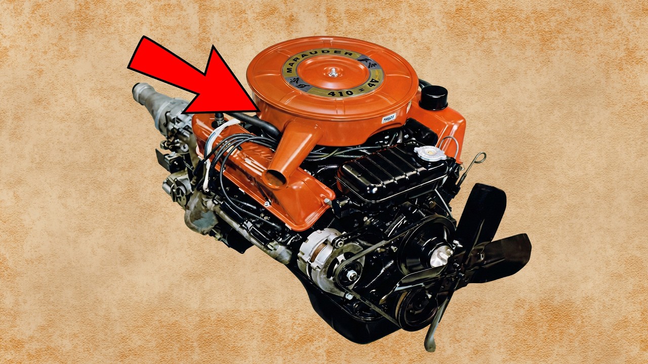 Почему двигатель Mercury 410 V8 был снят с производства всего через два года?