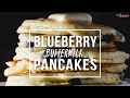 Homemade Blueberry Buttermilk Pancakes | SAM THE COOKING GUY